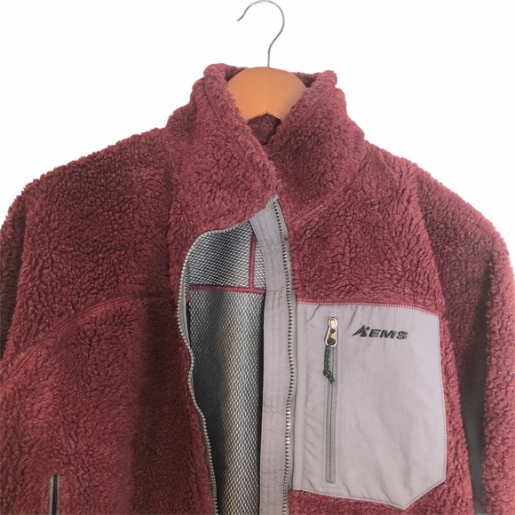 EASTERN MOUNTAIN SPORTS Plush Sherpa Zip-Up Jacket - Picture 6 of 14